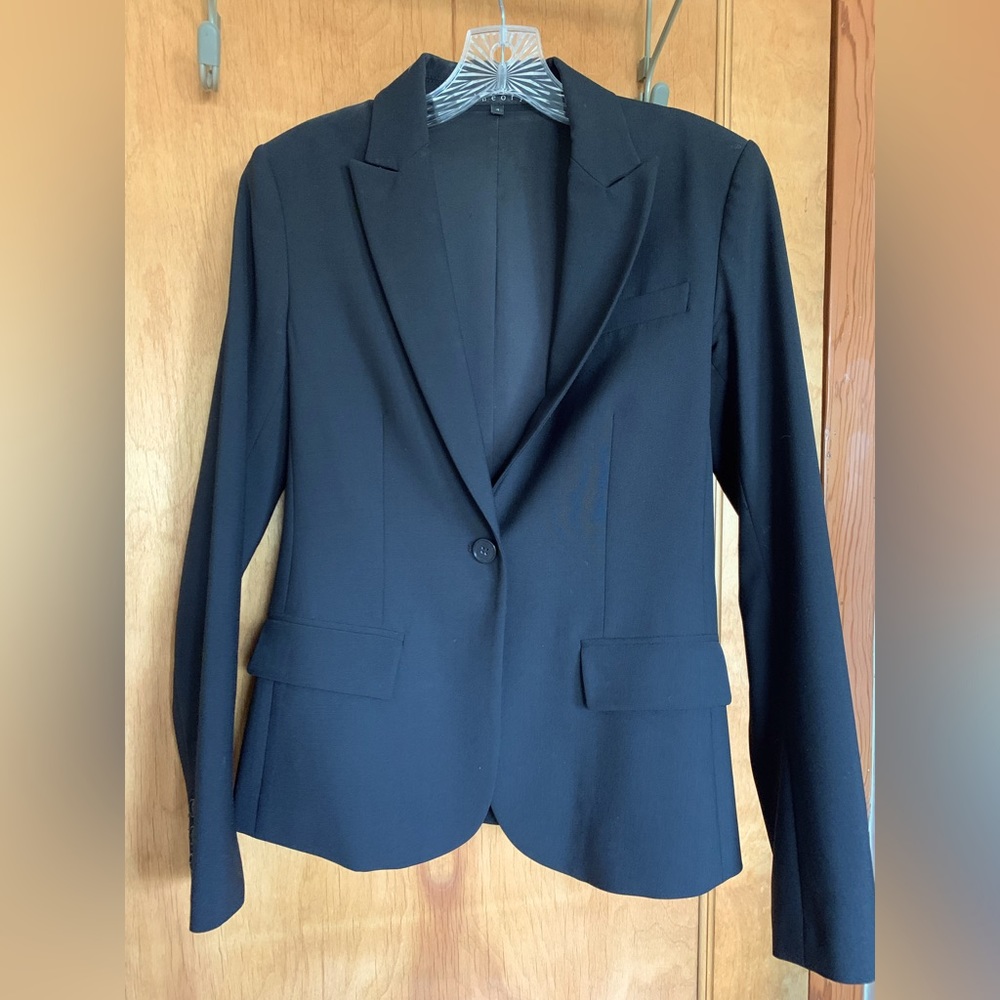 Theory Blazer, Black, size 4